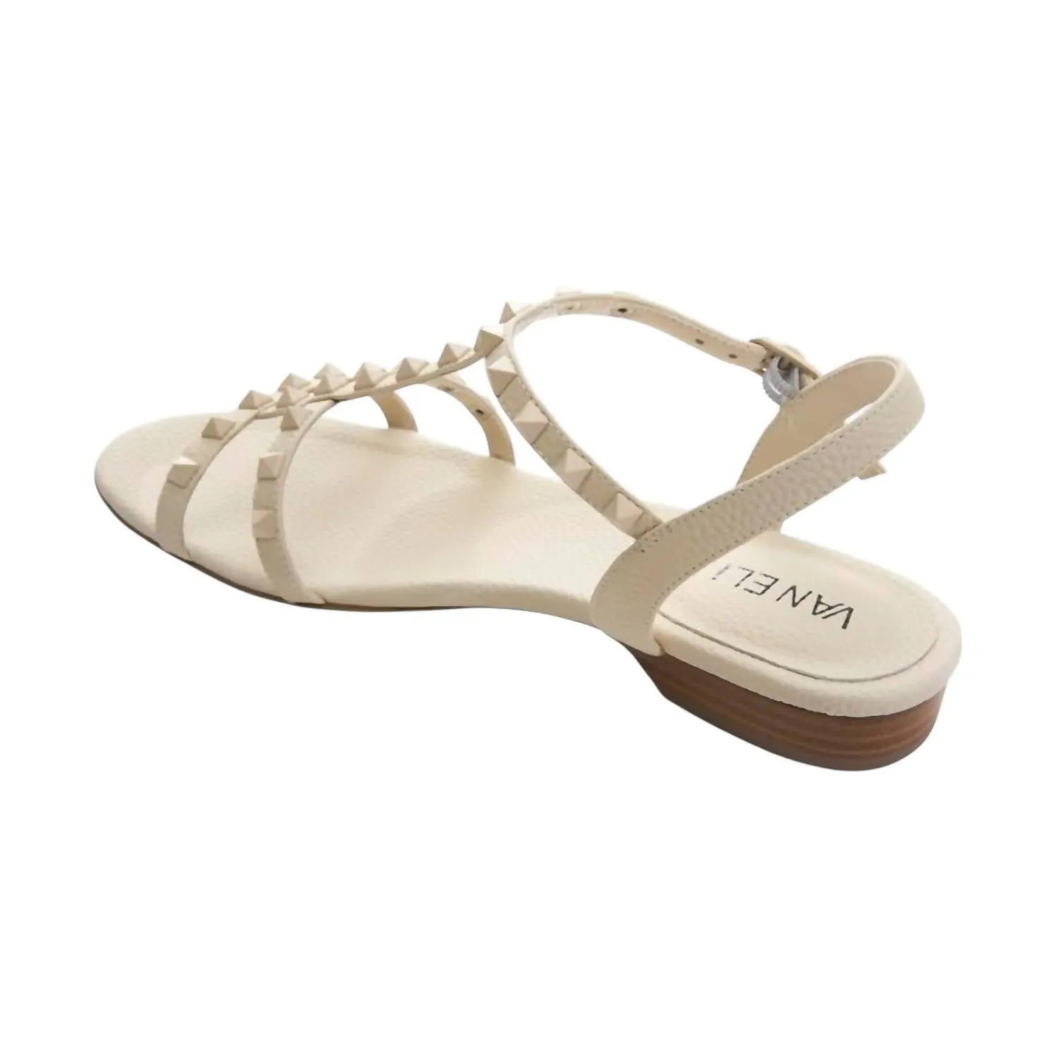 Women's Brunel Sandals In Cream Milled Calf