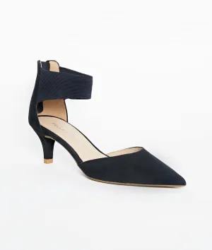 Women's Cam Shoes In Midnight Kid Suede