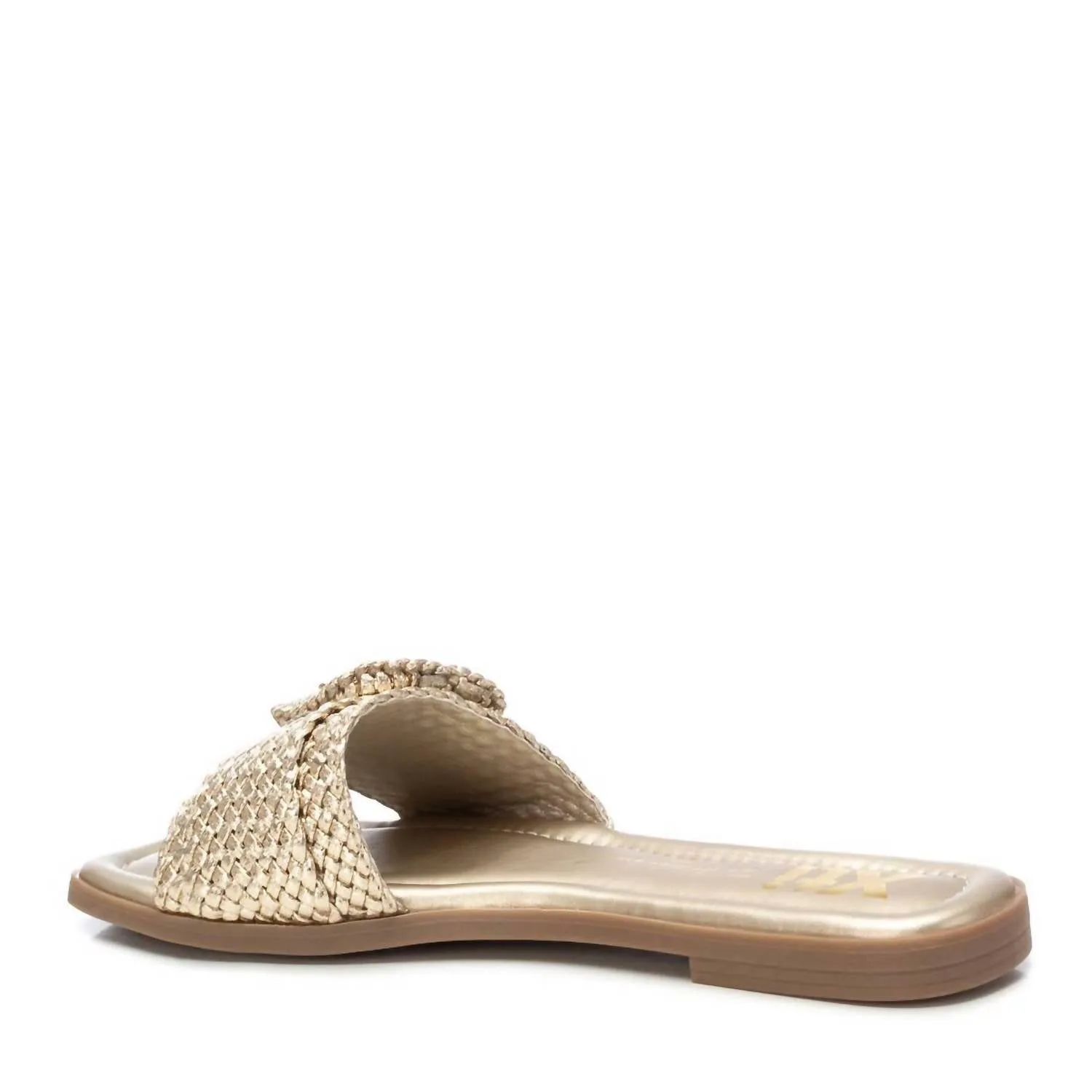 Women's Casual Flat Sandals In Gold