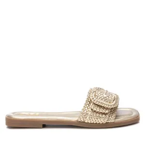 Women's Casual Flat Sandals In Gold