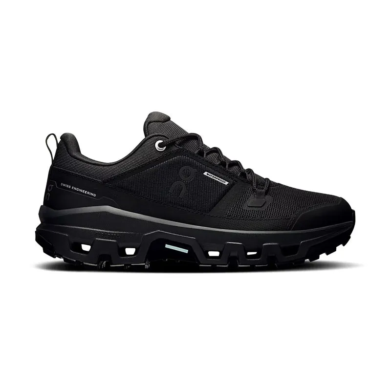Women's Cloudrock Low Waterproof Black/Black