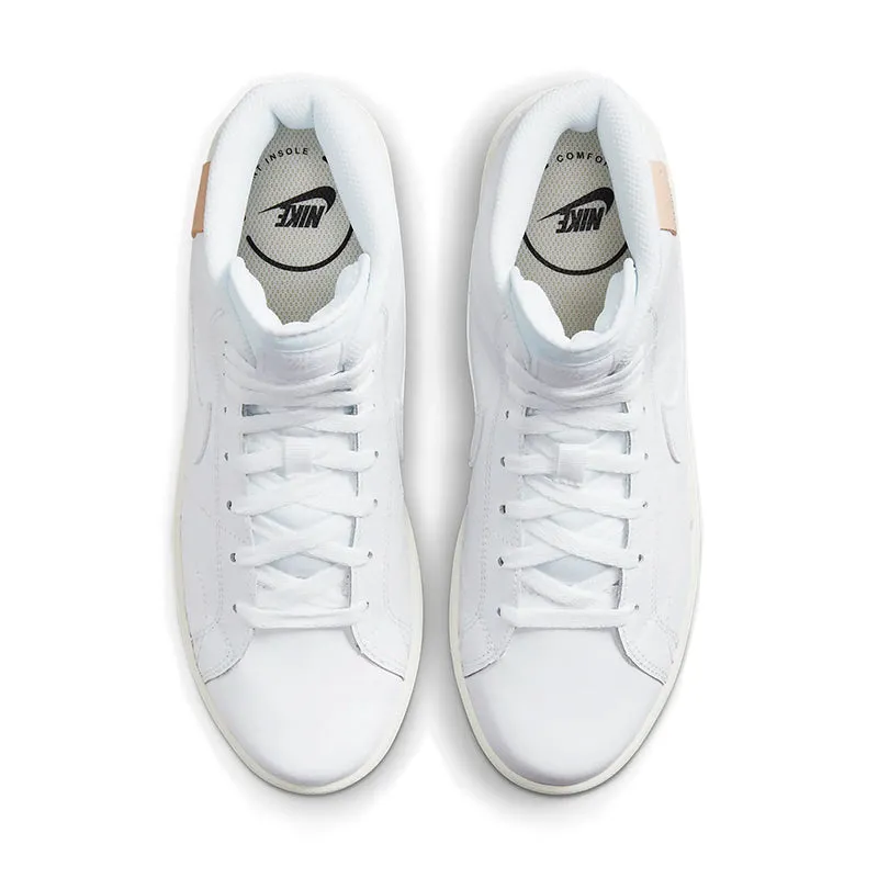 Women's Court Royale 2 Mid White/White