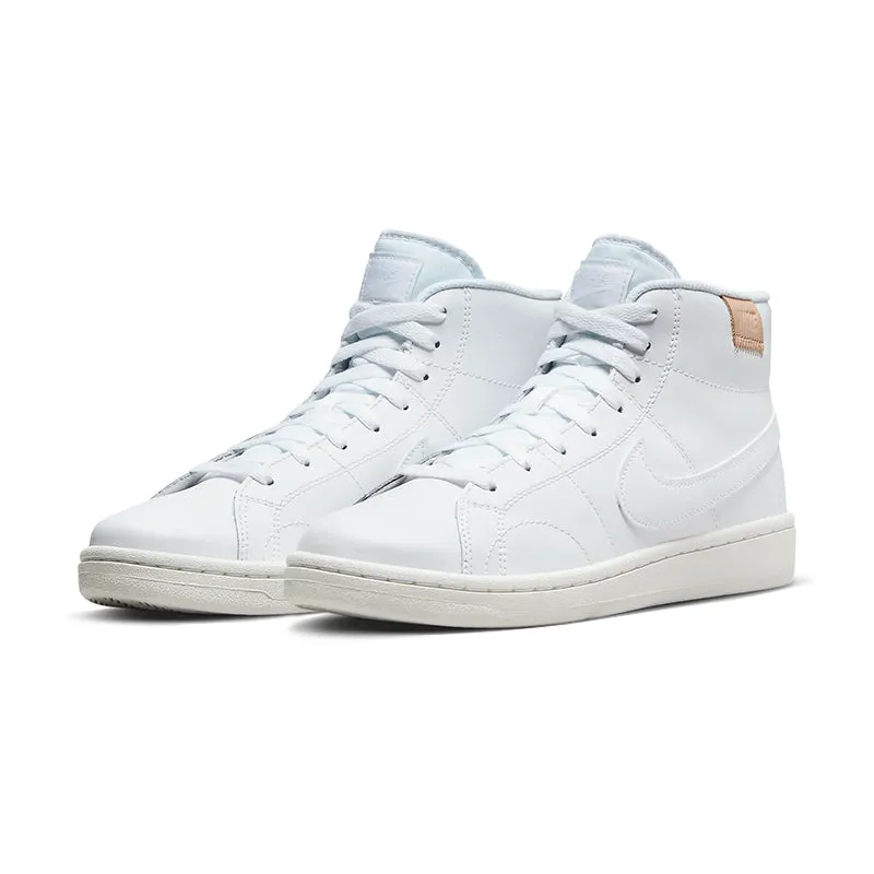 Women's Court Royale 2 Mid White/White