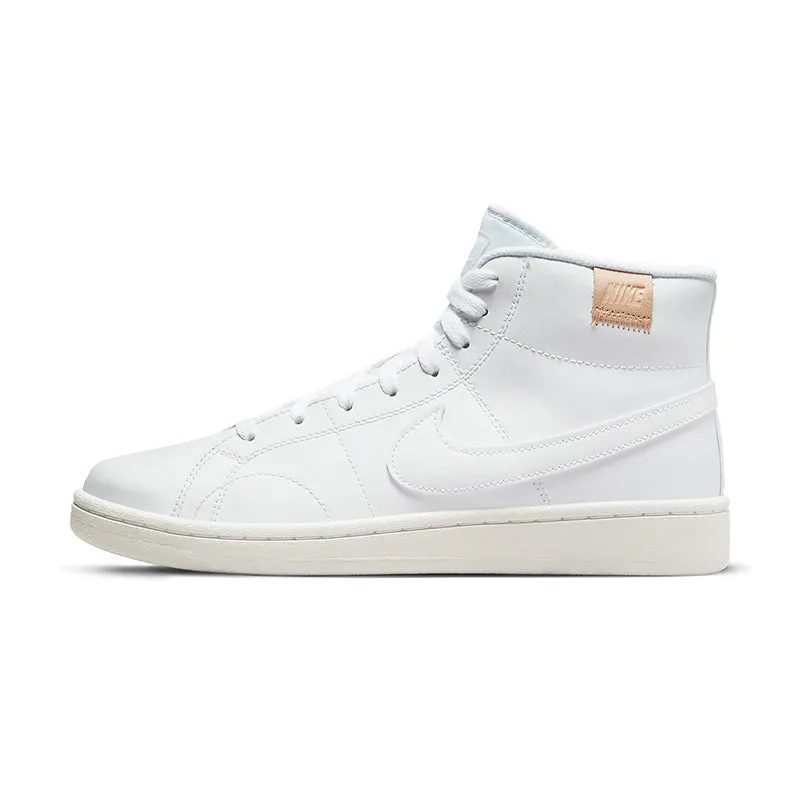 Women's Court Royale 2 Mid White/White