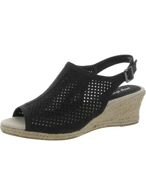 Womens Dressy Sling back Strap Espadrilles