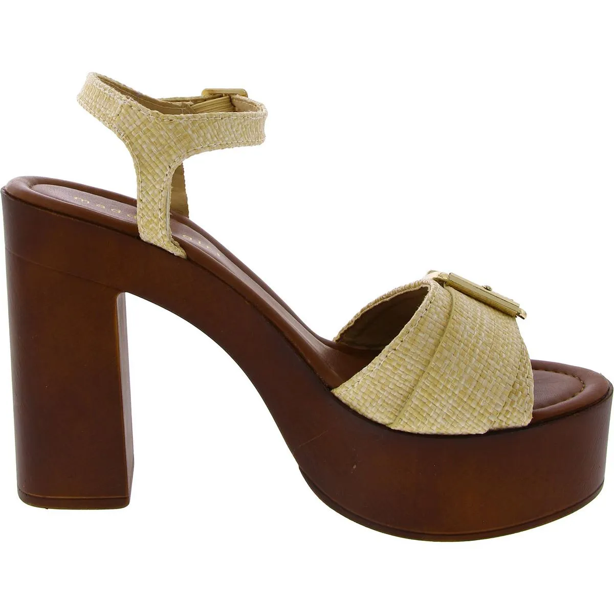 Womens Embellished Platform Platform Sandals