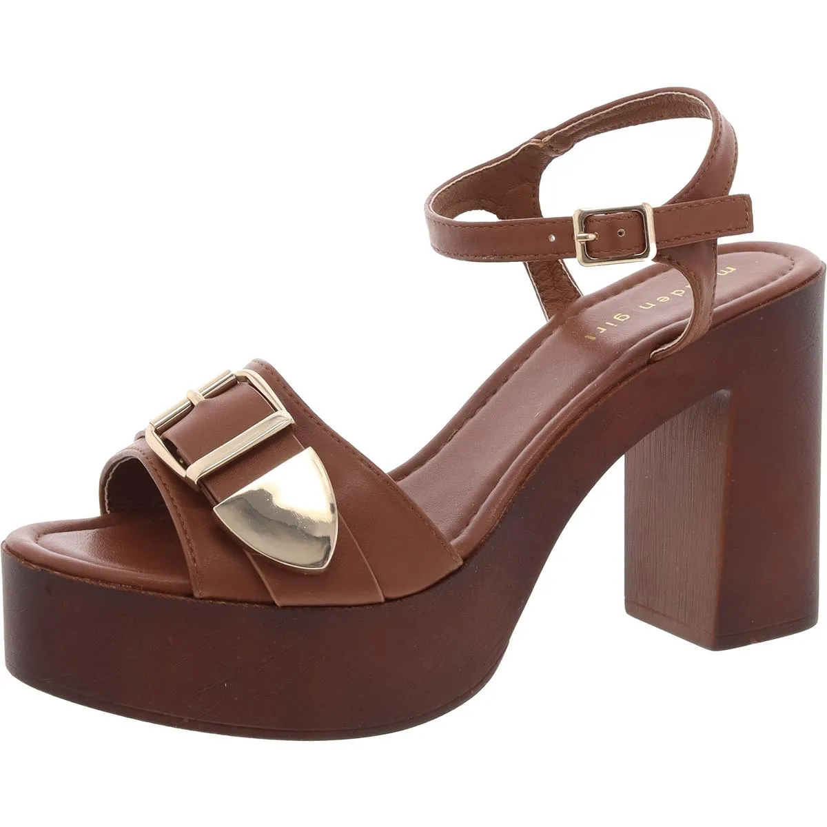 Womens Embellished Platform Platform Sandals