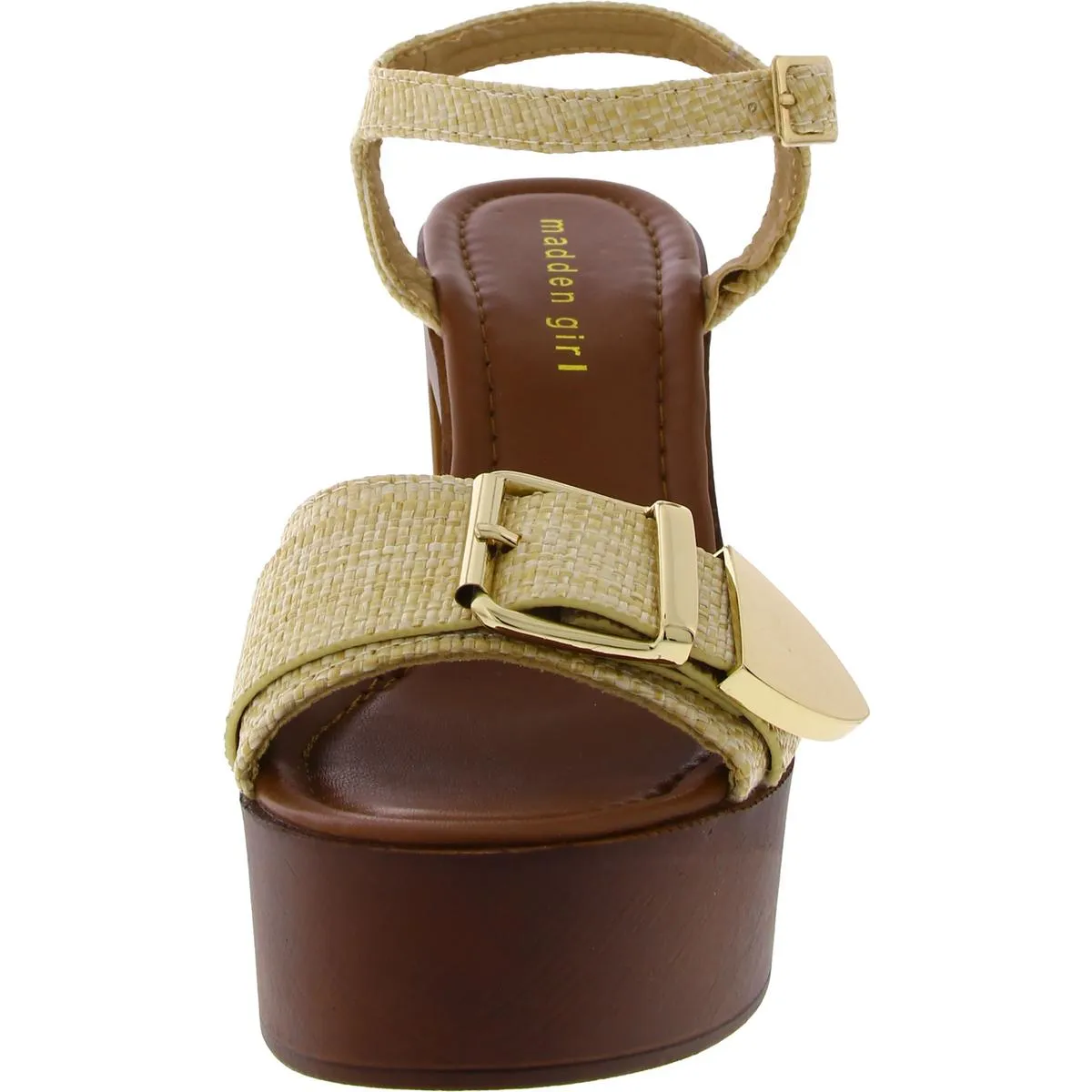 Womens Embellished Platform Platform Sandals