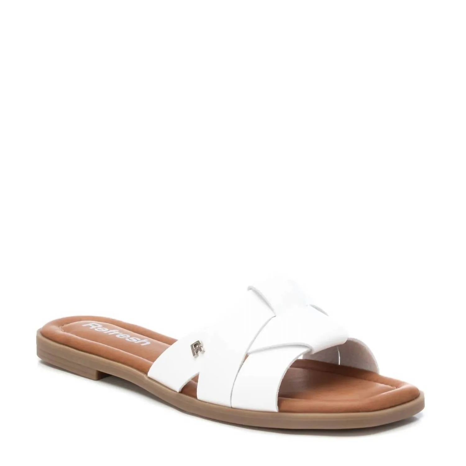 Women's Flat Sandals In White