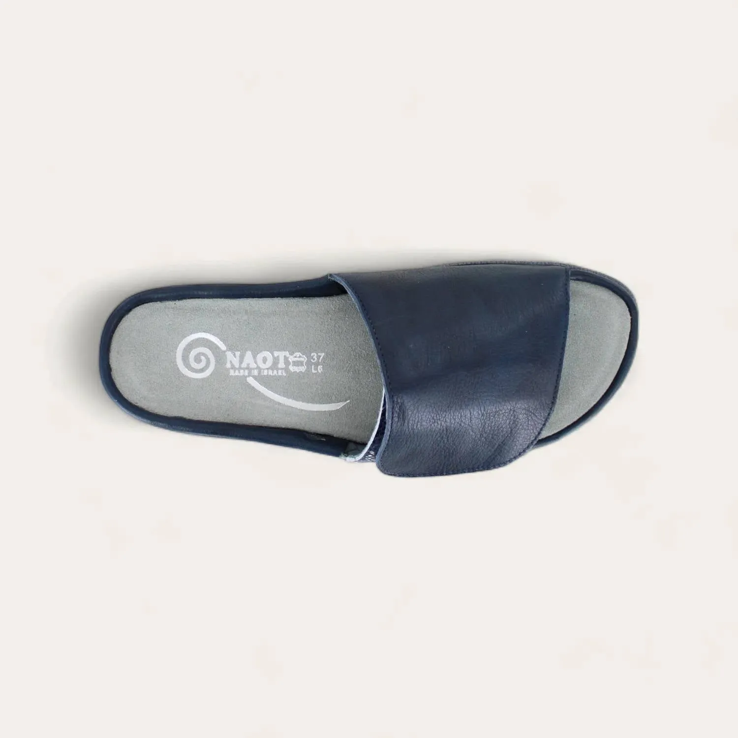 Women's Ipo Sandals - Medium In Ink/navy Python