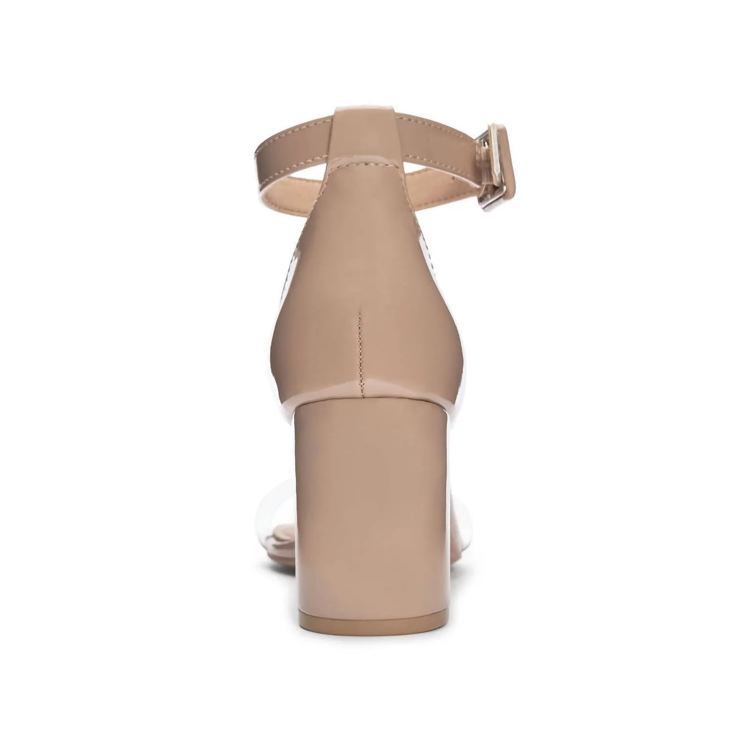 Women's Jazz Sandals In Clear/ Nude