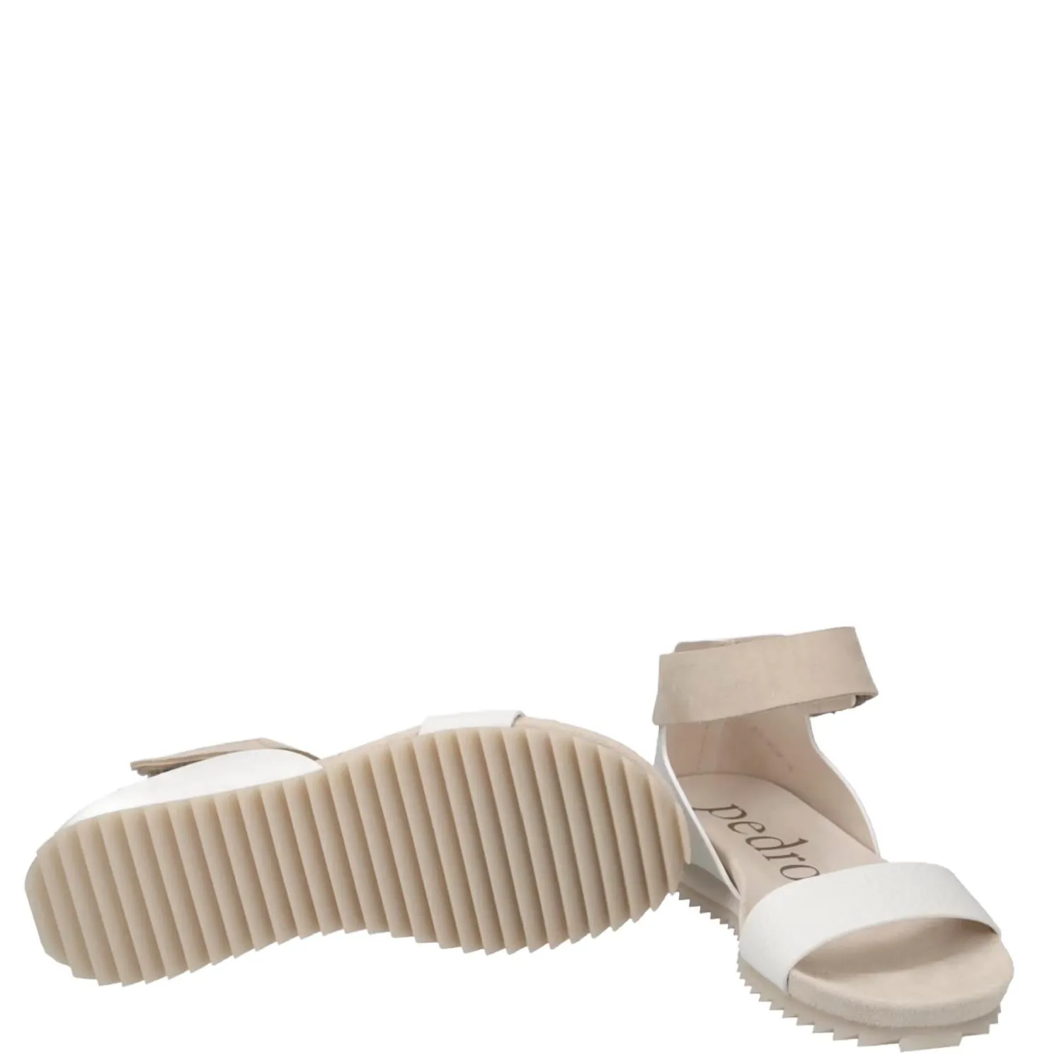 Women's Jenile Angora Sandals In White