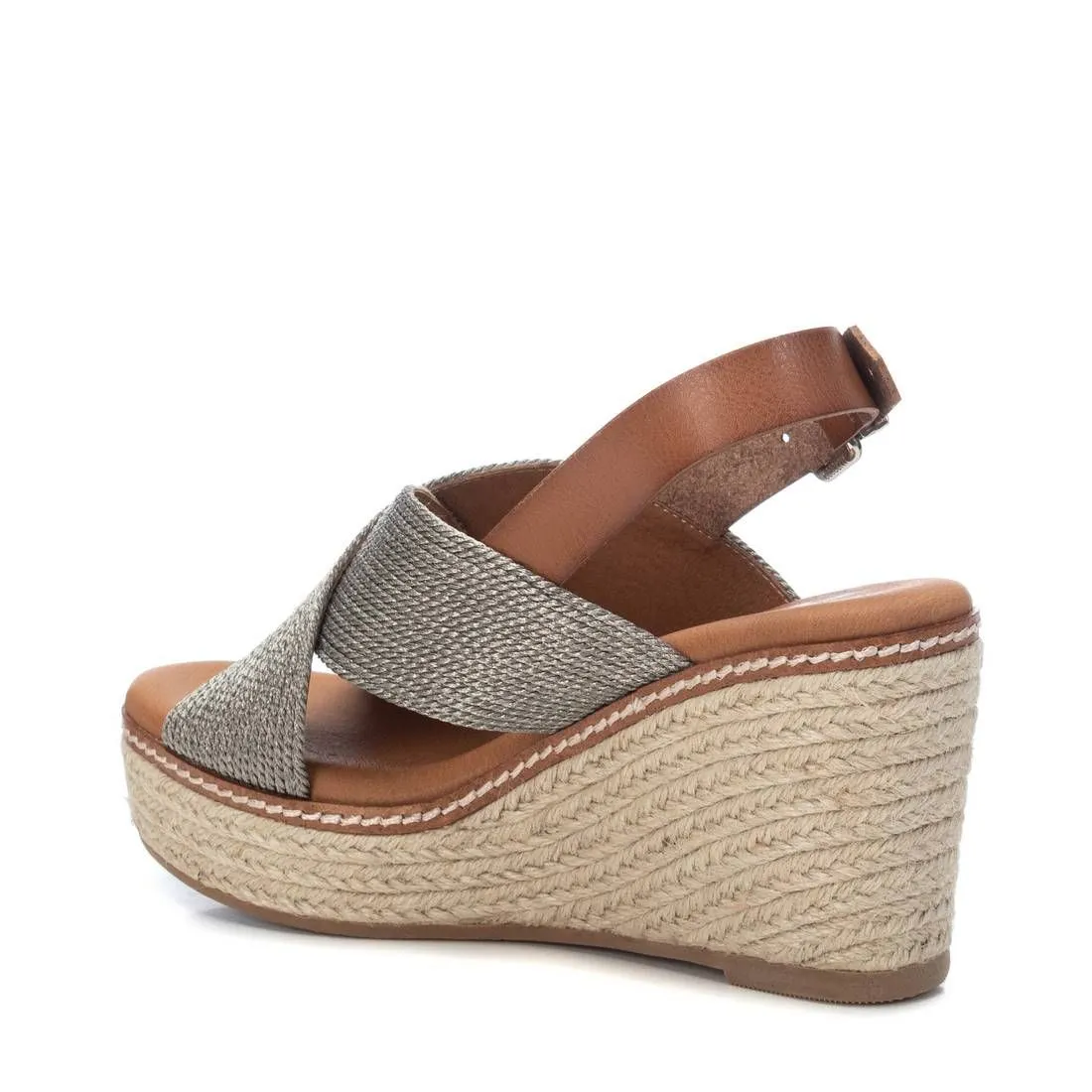 Women's Jute Wedge Sandals By XTI
