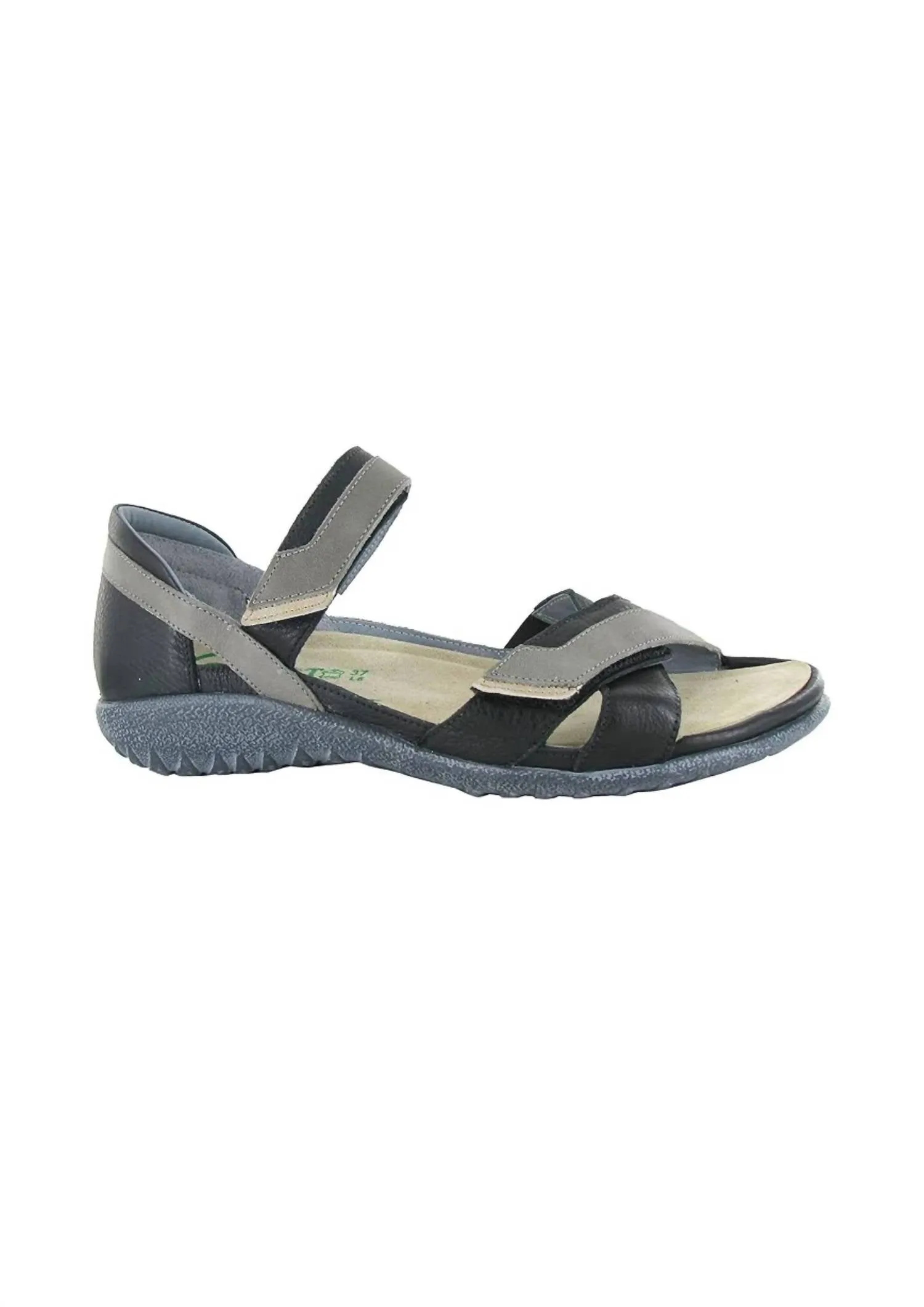 Women's Karawa Sandal In Black/foggy Gray/khaki Beige