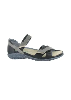 Women's Karawa Sandal In Black/foggy Gray/khaki Beige