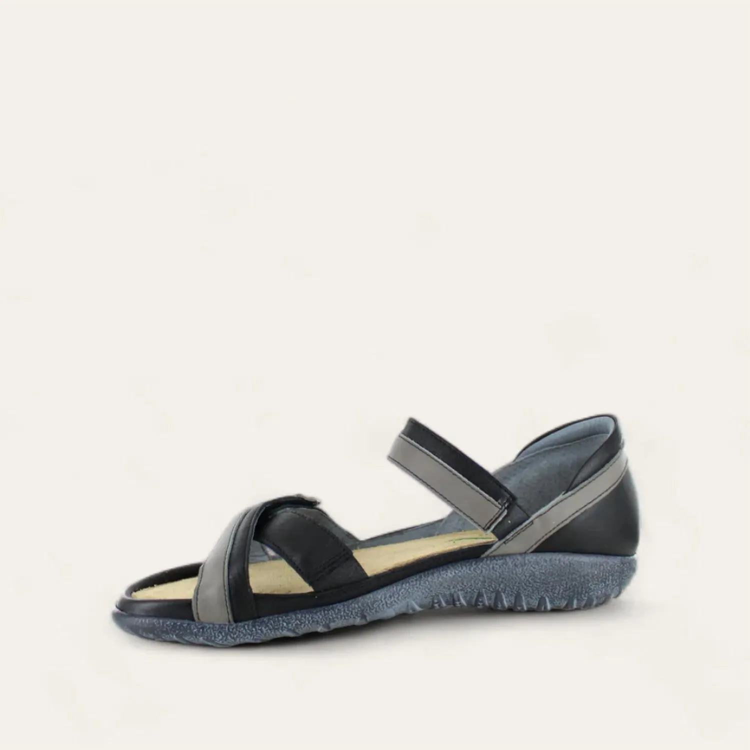 Women's Karawa Sandal In Black/foggy Gray/khaki Beige