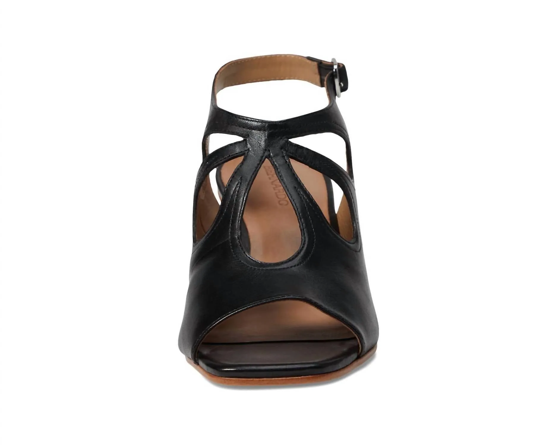 Women's Lainey Sandals In Black Glove Leather