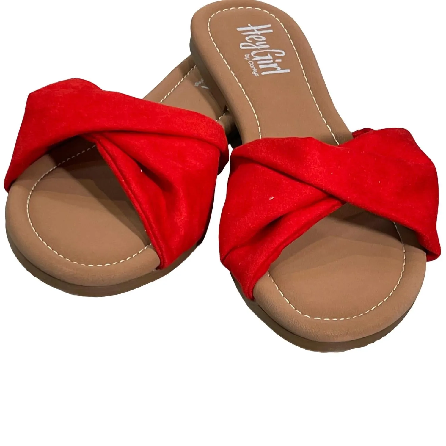 Women's Lemonade Slide Sandal In Red