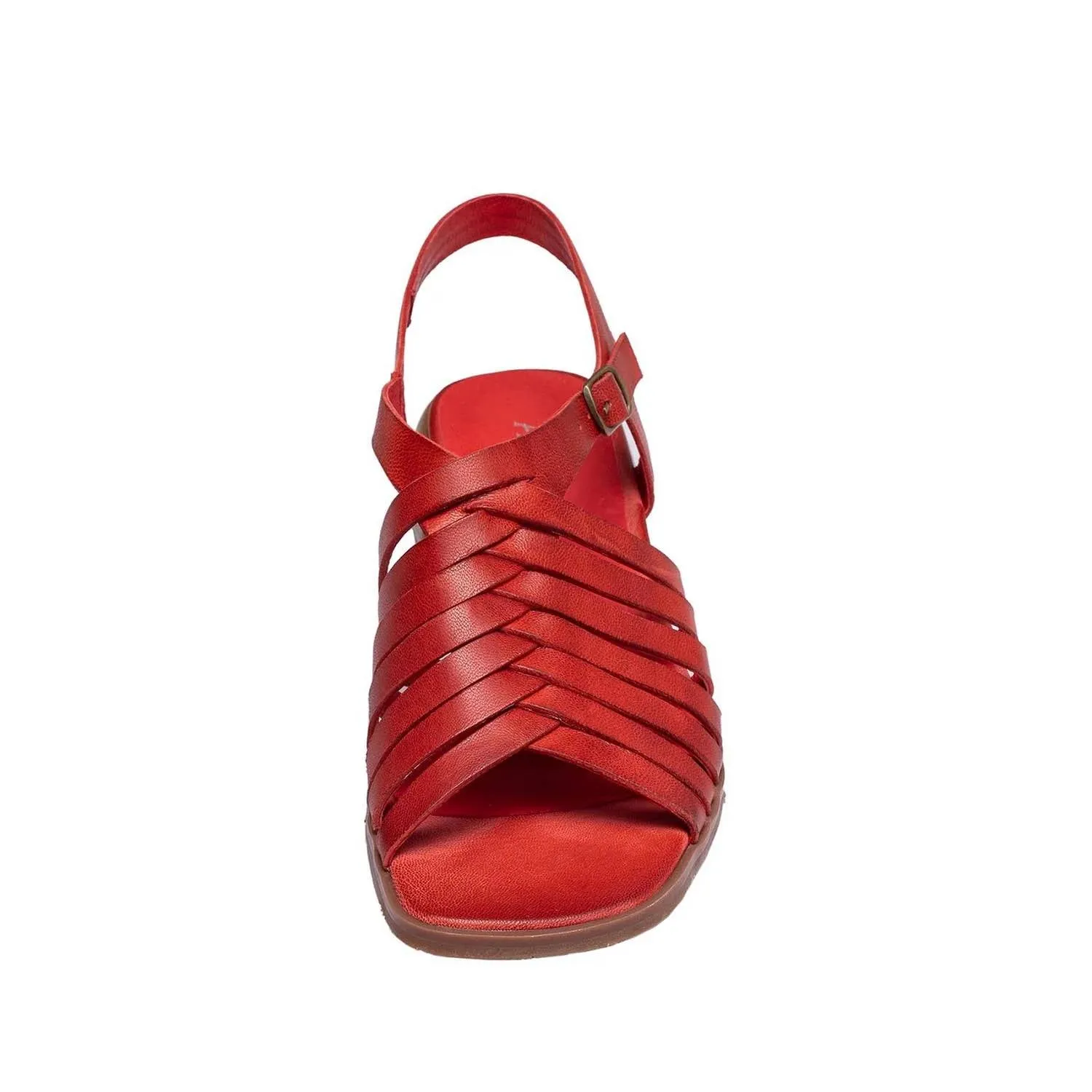 Women's Leni Sandal In Red Leather