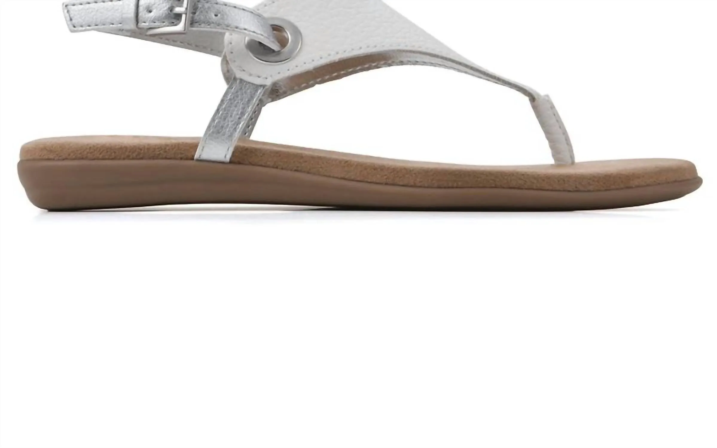 Women's London Thong Sandals In White