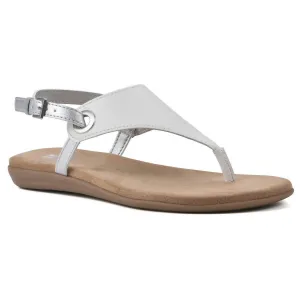 Women's London Thong Sandals In White