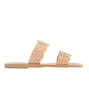 Women's Melia Woven Vachetta Sandals In Natural