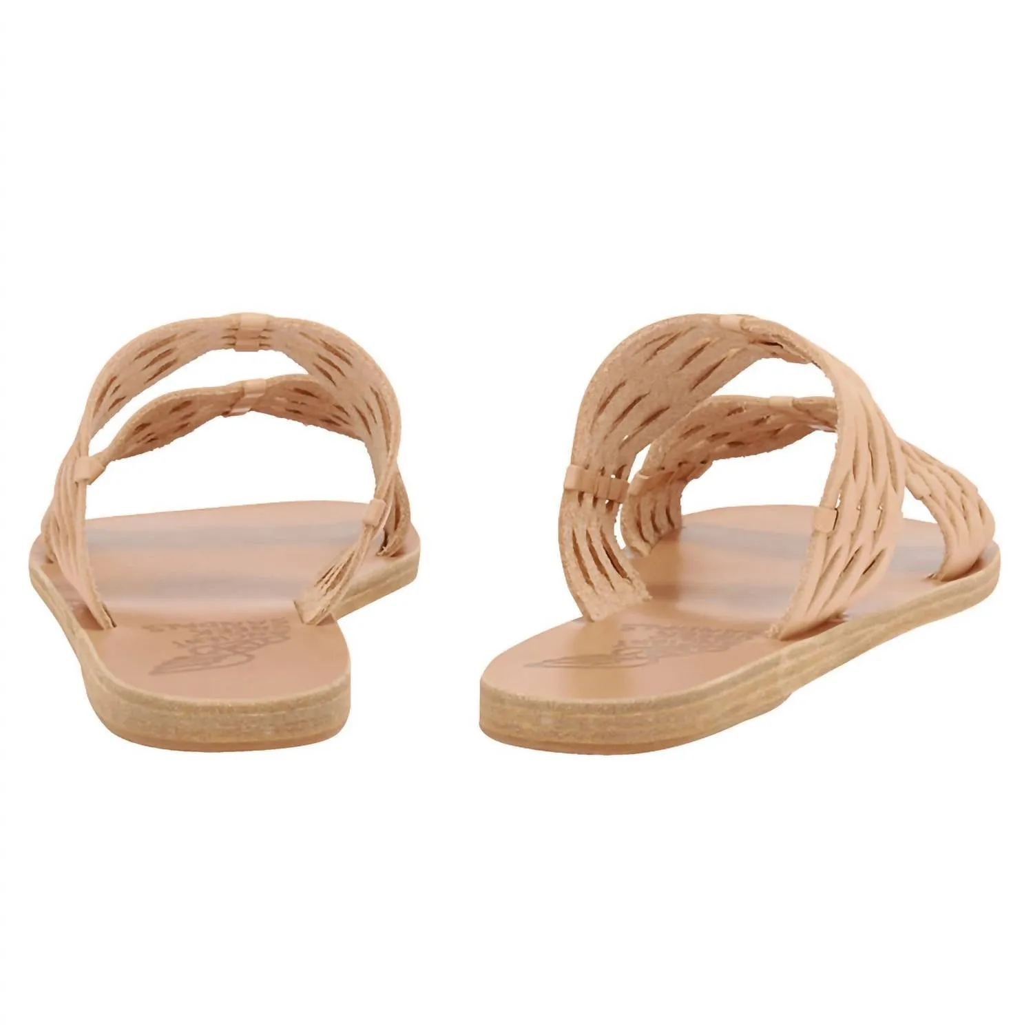 Women's Melia Woven Vachetta Sandals In Natural