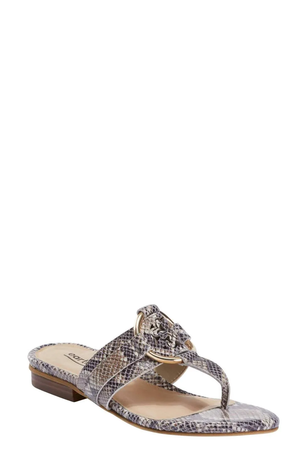 Women's Mykonos Tinos Slipper Sandal In Taupe Multi