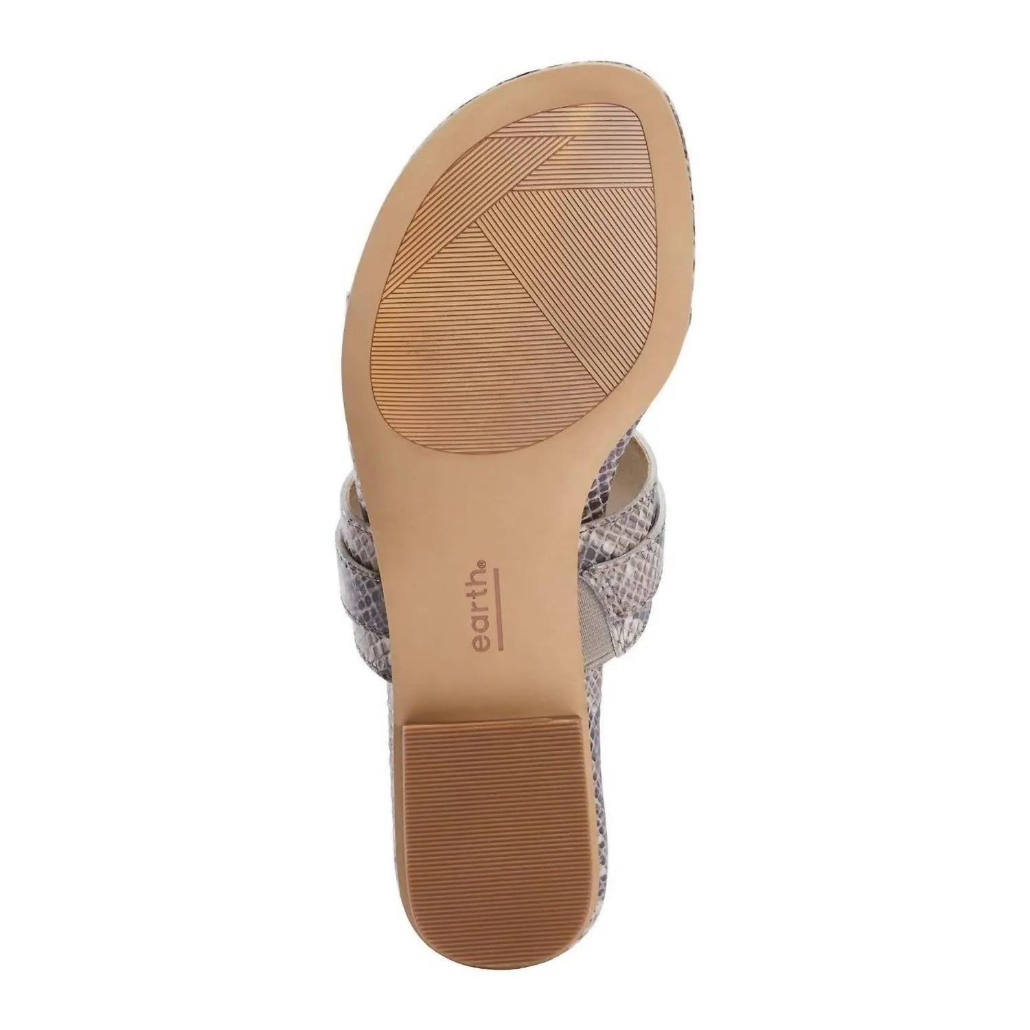 Women's Mykonos Tinos Slipper Sandal In Taupe Multi