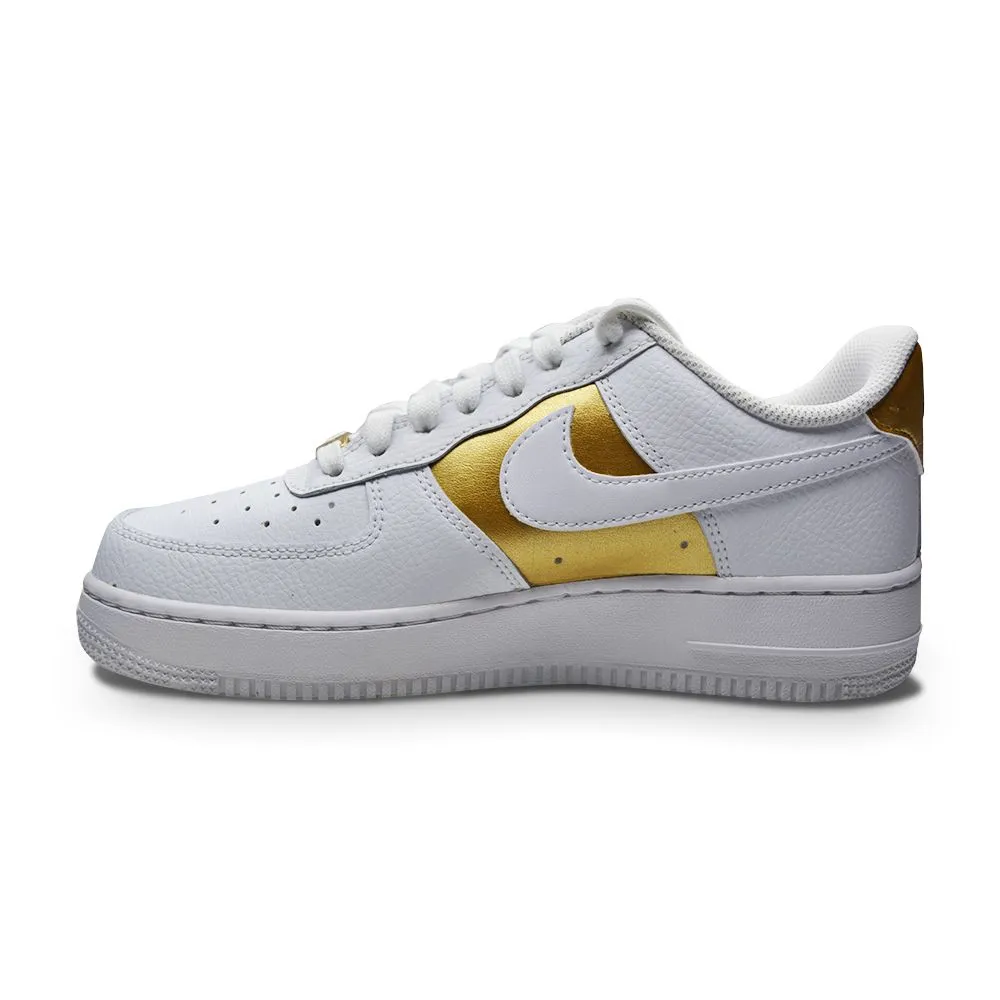 Womens Nike Air Force 1 '07 - DD8959 105 - White White Black White