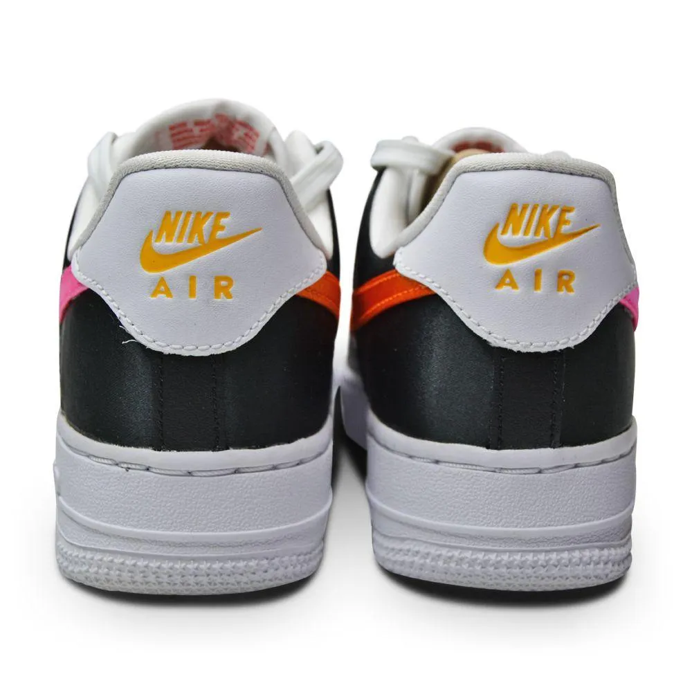 Womens Nike Air Force 1 '07 "Satin Swoosh" - DC4463 100 - White Pink Glow Starfish