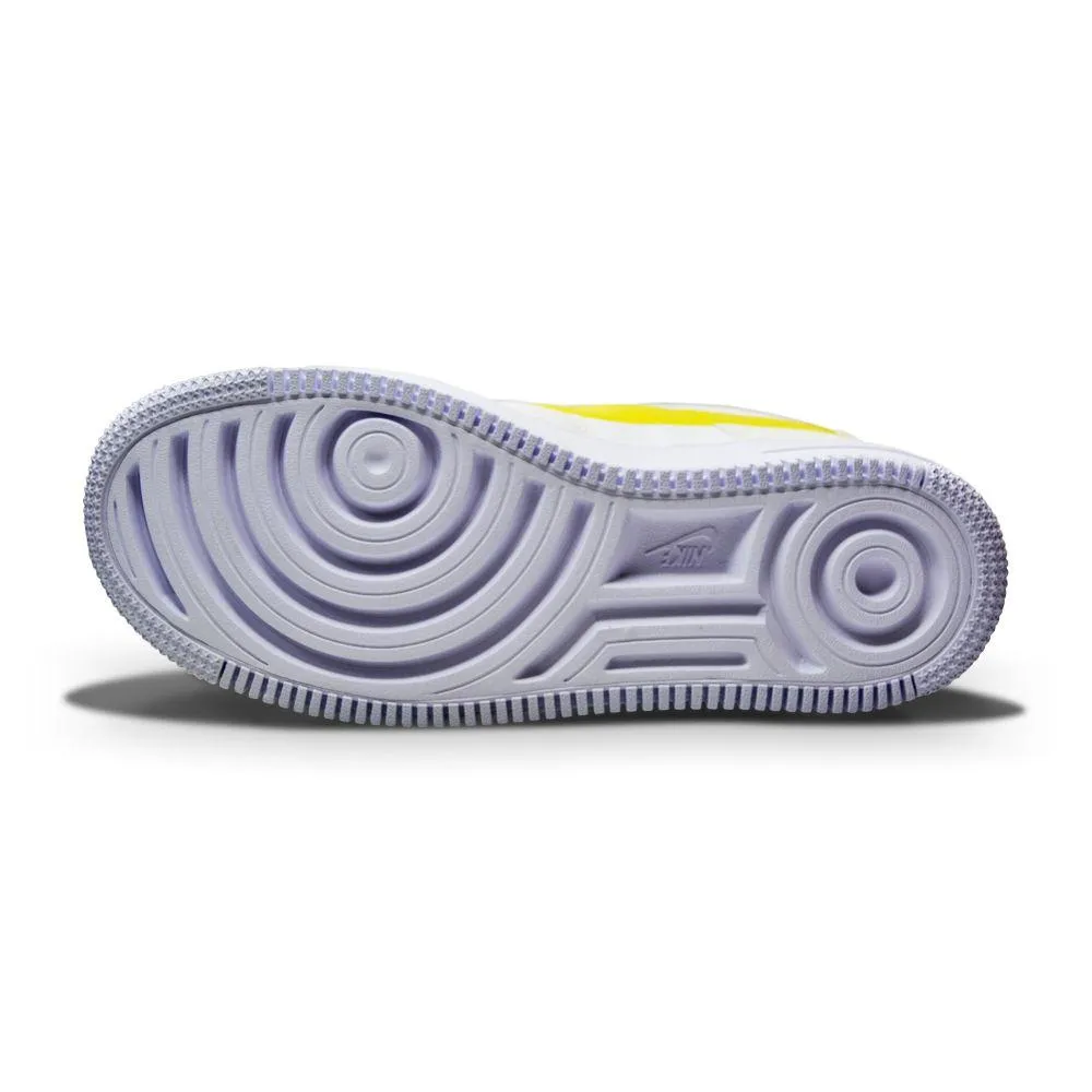 Womens Nike Air Force 1 Shadow - DM3034 100- Summit White Opti Yellow