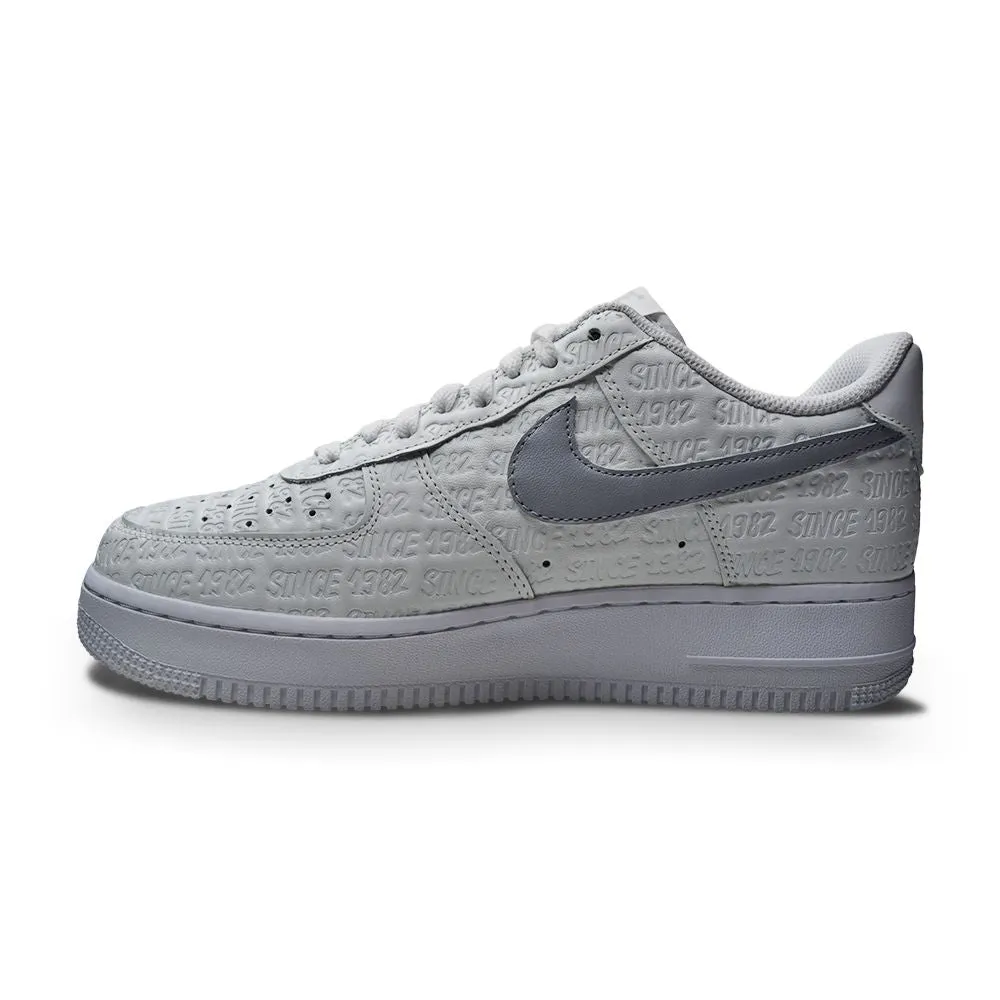 Womens Nike Air Force 1'07 Low - FJ4823 100 - Summit White Black Grey White