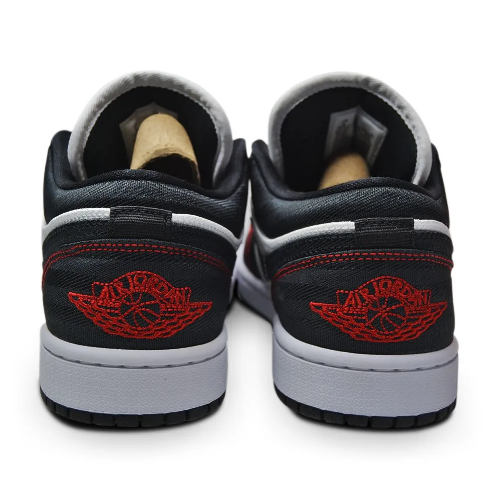 Womens Nike Air Jordan 1 Low SE UTL - DD9337 106 - White Black Gym Red