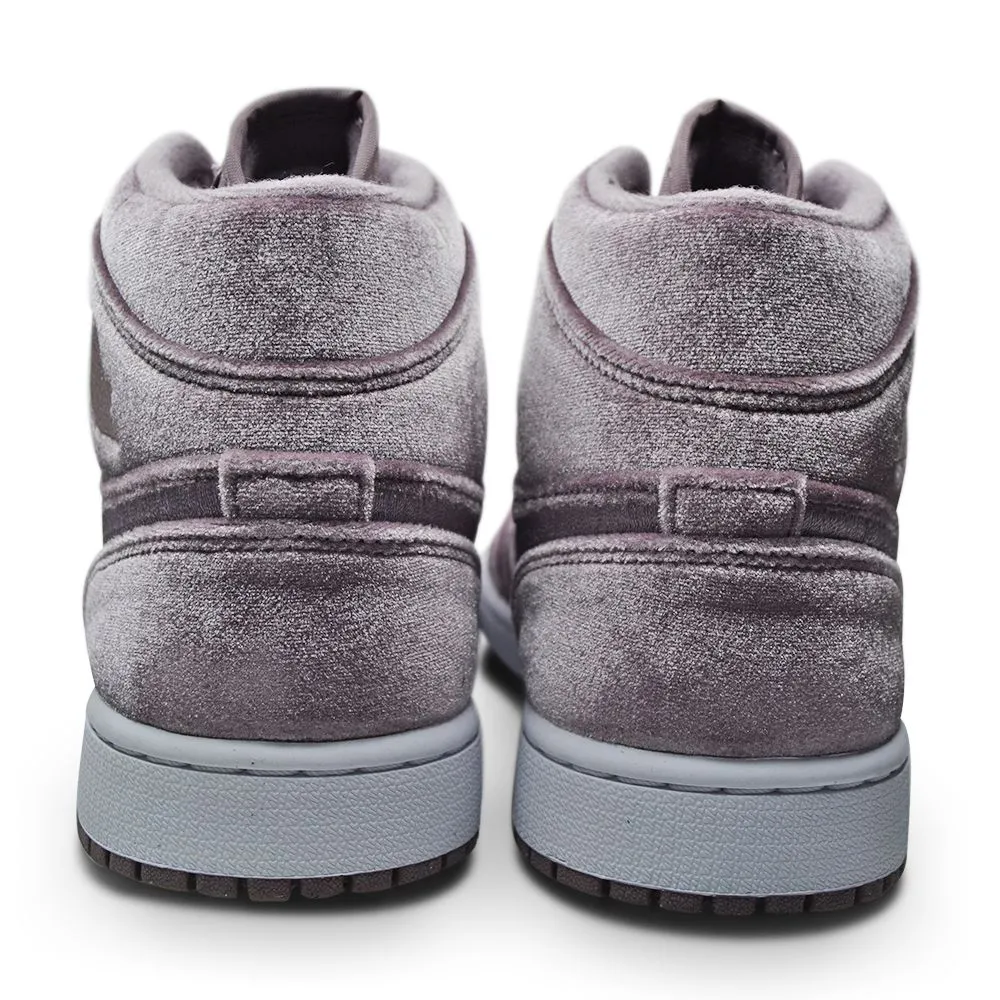 Womens Nike Air Jordan 1 Mid SE "Purple Velvet" - DQ8397 500 - Purple Smoke