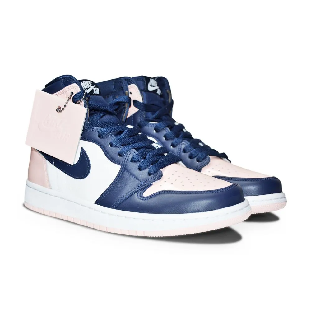 Women`s Nike Air Jordan 1 Retro High OG - DD9335 641 - Atmosphere Obsidian White