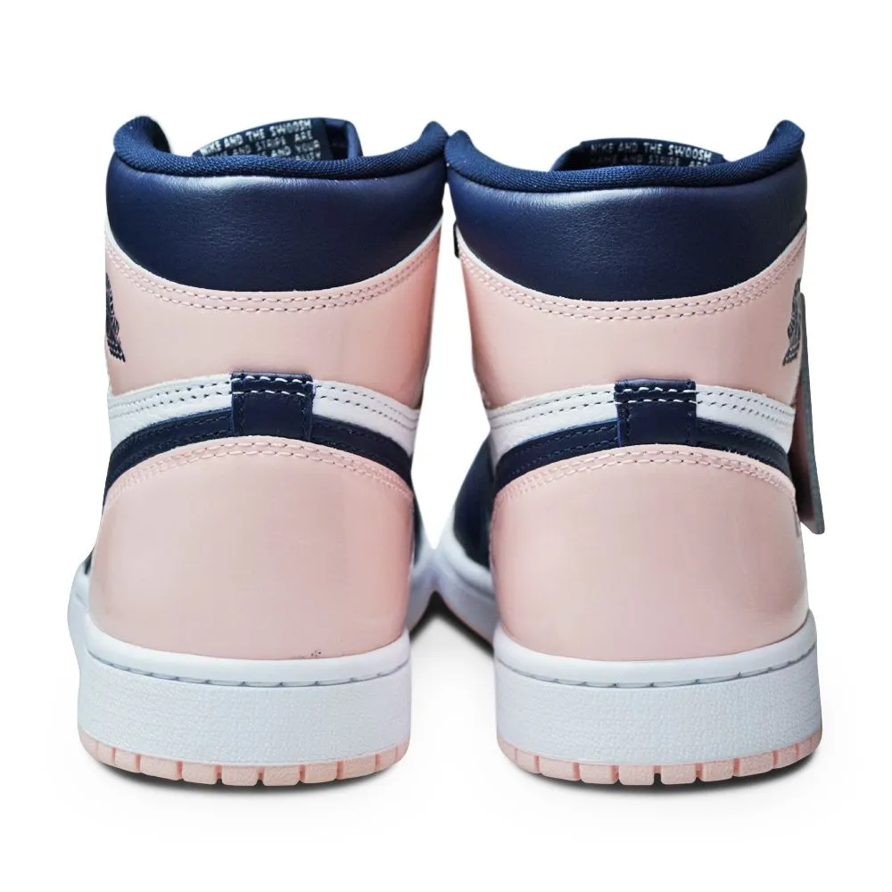 Women`s Nike Air Jordan 1 Retro High OG - DD9335 641 - Atmosphere Obsidian White