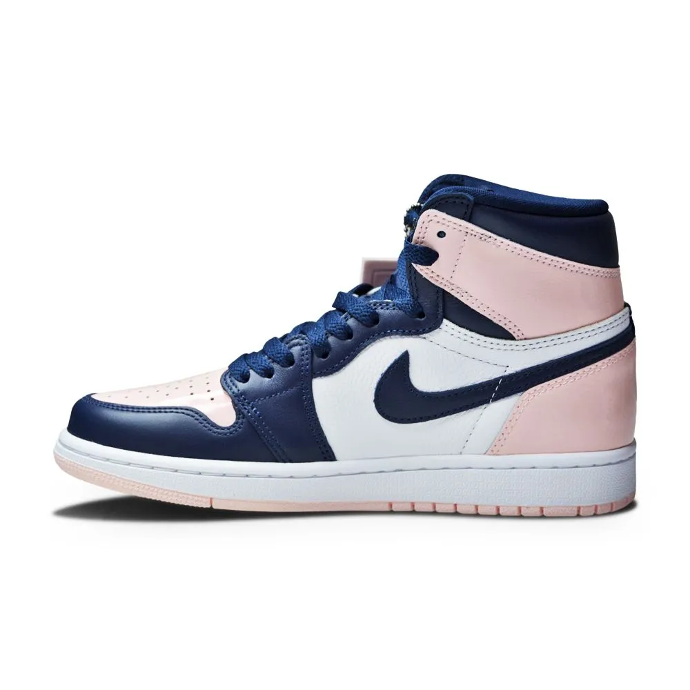 Women`s Nike Air Jordan 1 Retro High OG - DD9335 641 - Atmosphere Obsidian White