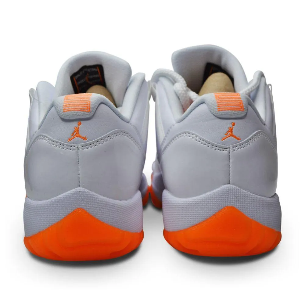 Womens Nike Air Jordan 11 Retro Low - AH7860 139 - White Bright Citrus