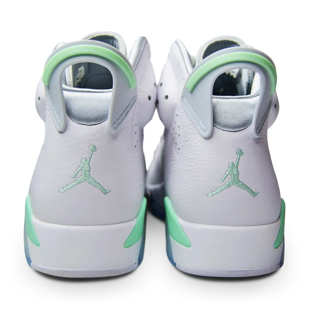 Womens Nike Air Jordan 6 Retro - DQ4914 103 - White Pure Platinum Mint Foam