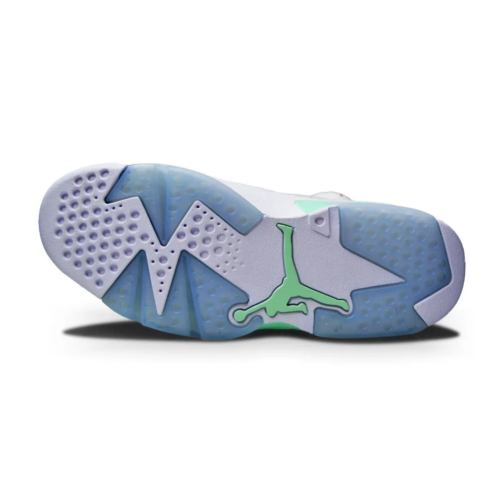 Womens Nike Air Jordan 6 Retro - DQ4914 103 - White Pure Platinum Mint Foam