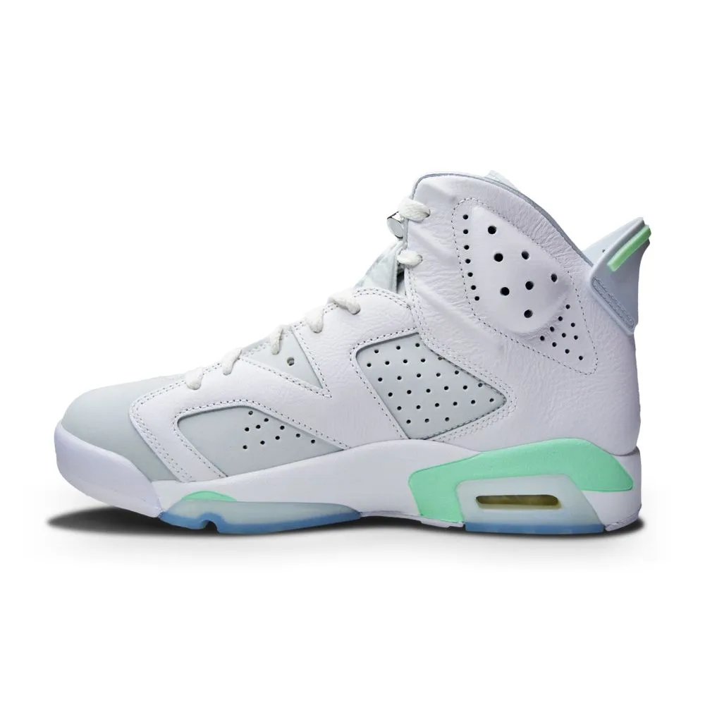 Womens Nike Air Jordan 6 Retro - DQ4914 103 - White Pure Platinum Mint Foam