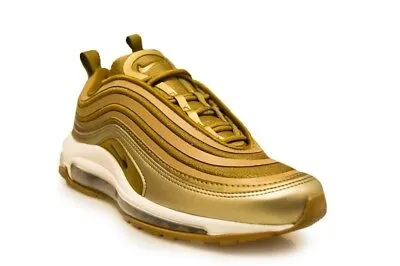 Womens Nike Air Max 97 Ultra '17 - 917704 901 - Metallic Gold White Trainers