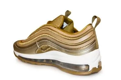 Womens Nike Air Max 97 Ultra '17 - 917704 901 - Metallic Gold White Trainers