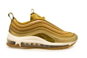 Womens Nike Air Max 97 Ultra '17 - 917704 901 - Metallic Gold White Trainers