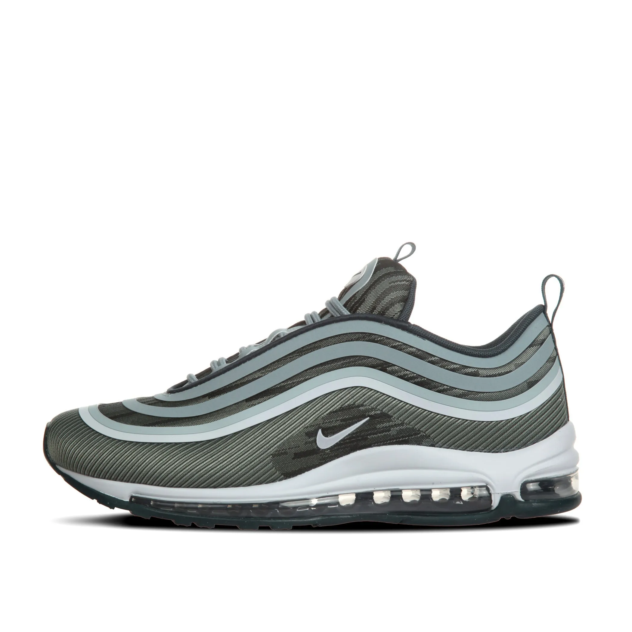 Womens Nike Air Max 97 Ultra 17 - 918356 302 - Grey Green White Trainers