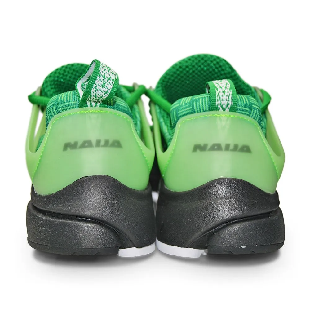Womens Nike Air Presto - CJ1229 300 - Pine Green Strike Black