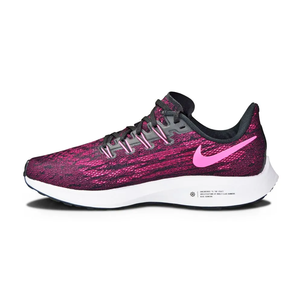 Womens Nike Air Zoom Pegasus 36 "Pink Blast" - AQ2210 009 - Black True Berry