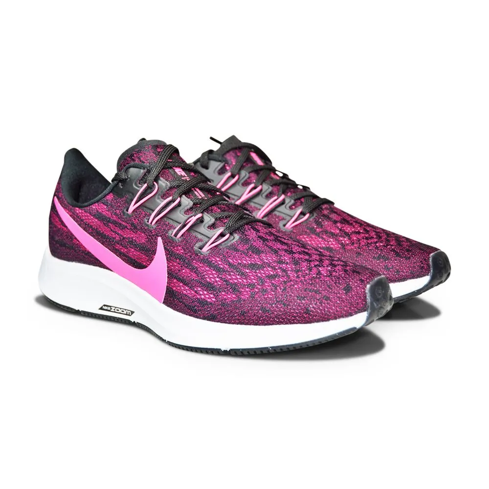 Womens Nike Air Zoom Pegasus 36 "Pink Blast" - AQ2210 009 - Black True Berry