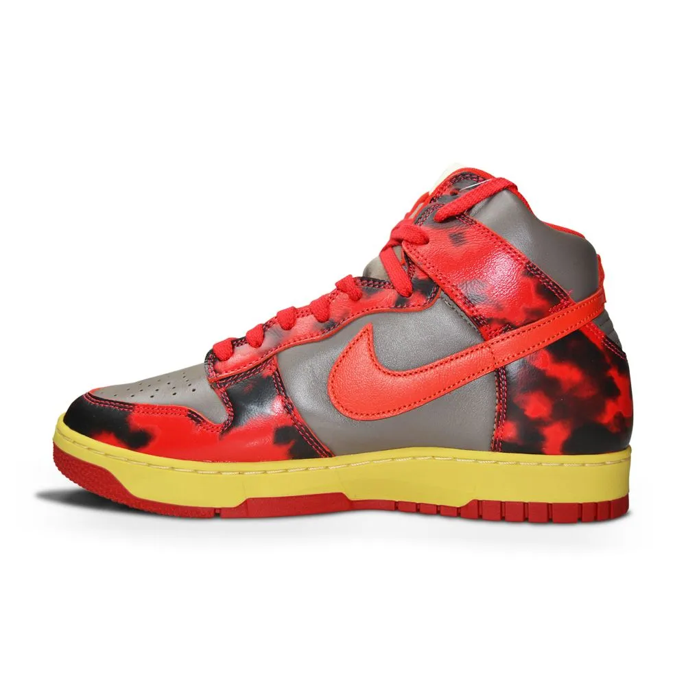 Womens Nike Dunk Hi 1985 SP "Acid Wash" - DD9404 600 - University Chile Red